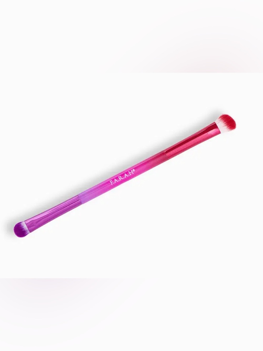 F.A.R.A.H Gradient Eye Shader & Contour Shader Pink-Purple Makeup Brush Handle